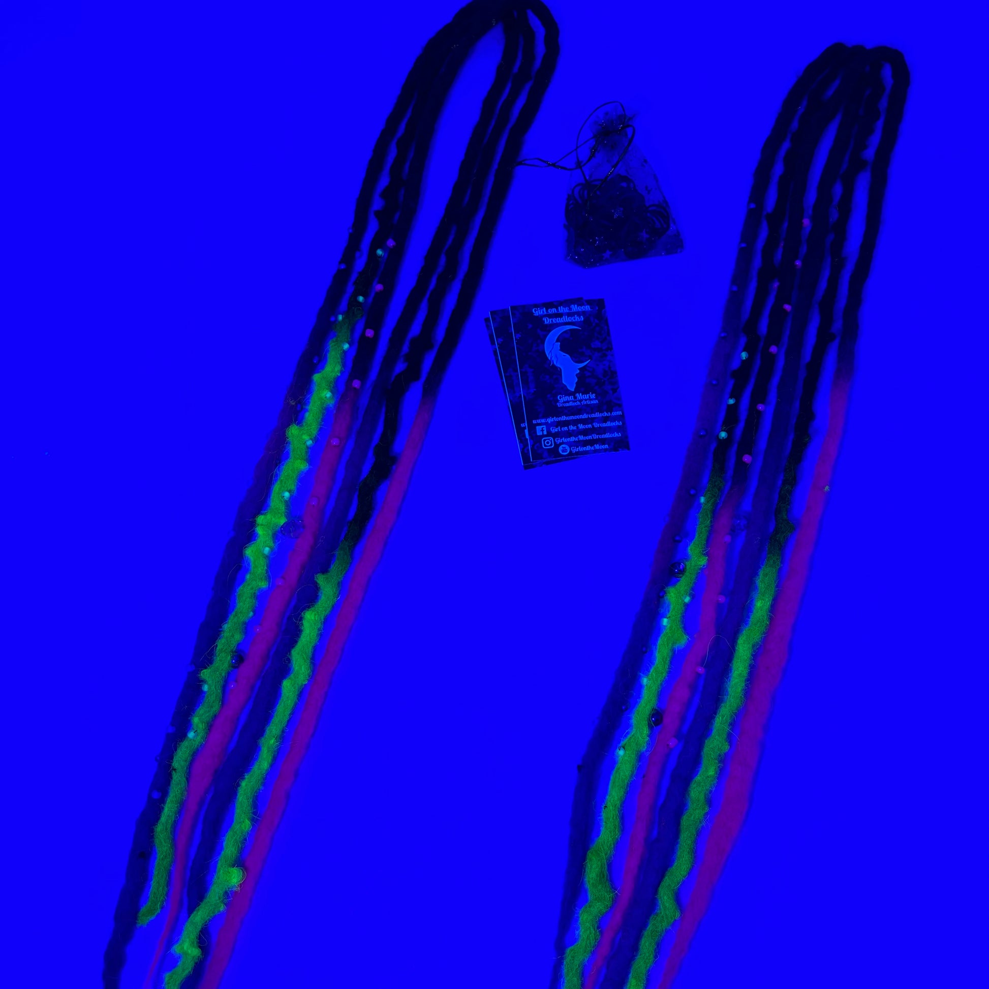 Trick-or-Treat - Bubble Locs - Girl On The Moon Dreadlocks