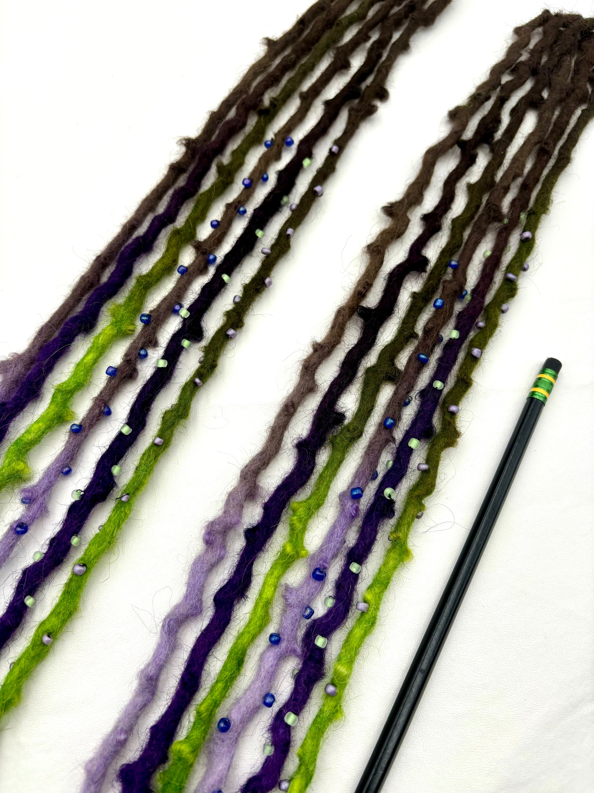 Spooky Szn - Bubble locs - Girl On The Moon Dreadlocks