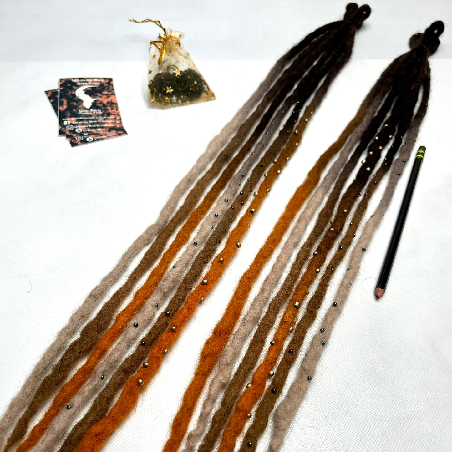 Swampy Forest - Bubble Locs - Girl On The Moon Dreadlocks