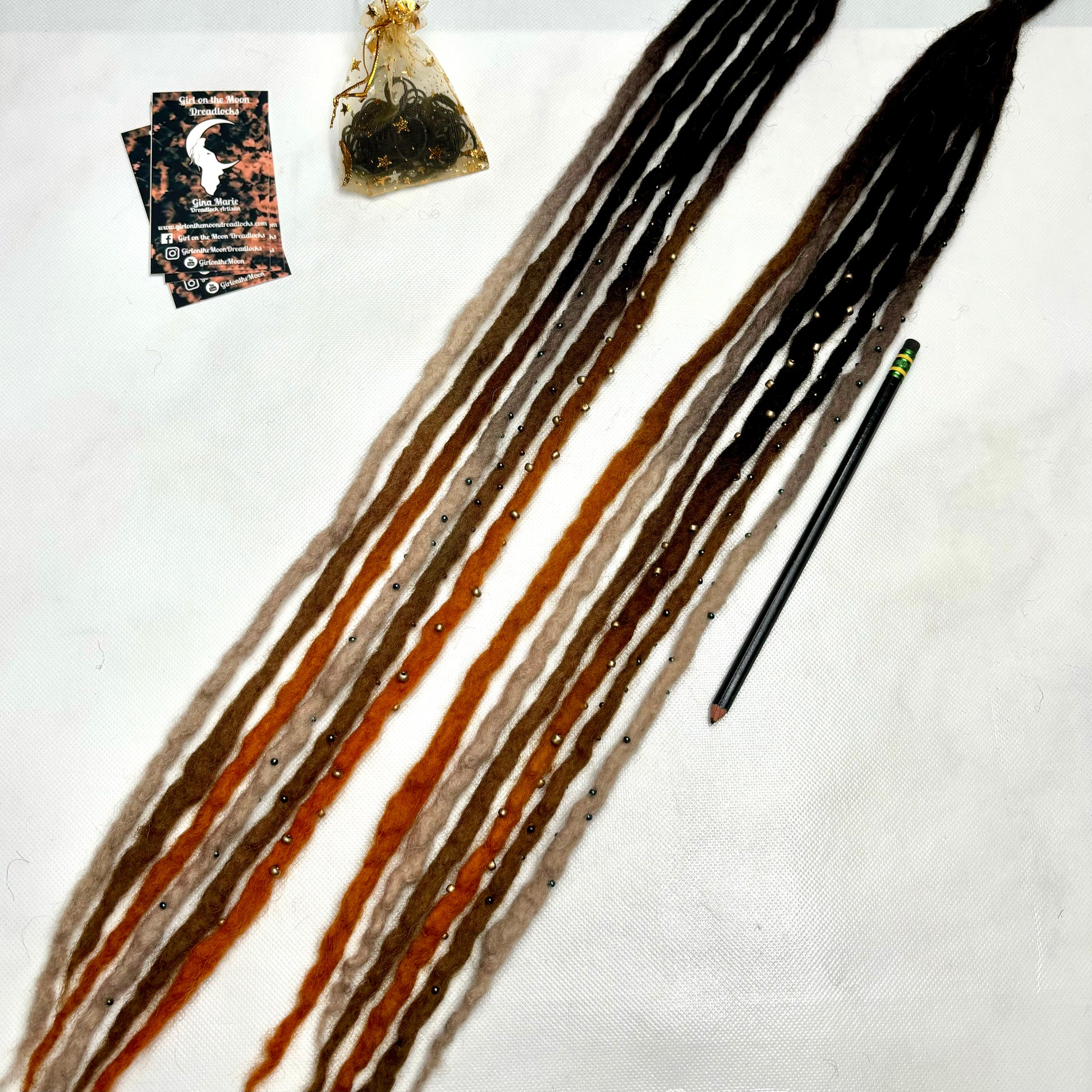 Swampy Forest - Bubble Locs - Girl On The Moon Dreadlocks