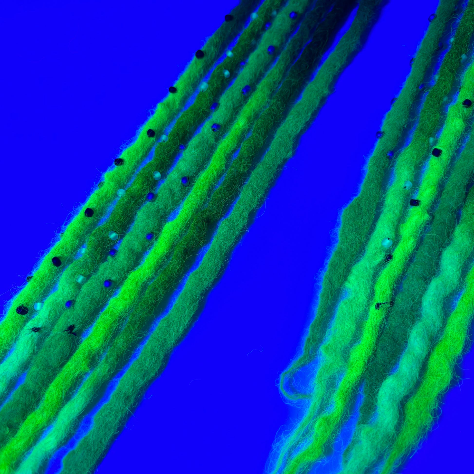 Toxic Waste - Bubble Locs - Girl On The Moon Dreadlocks