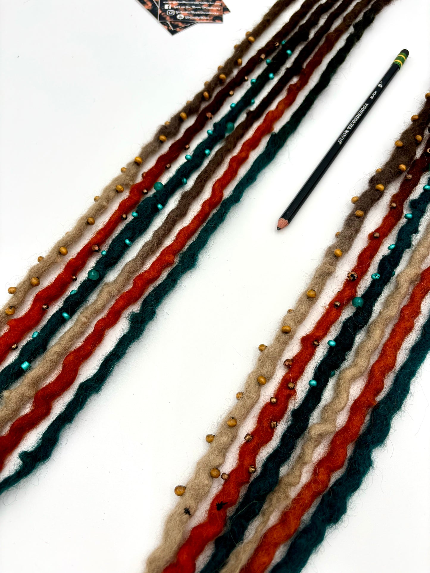 Harvest Moon - Bubble Locs - Girl On The Moon Dreadlocks