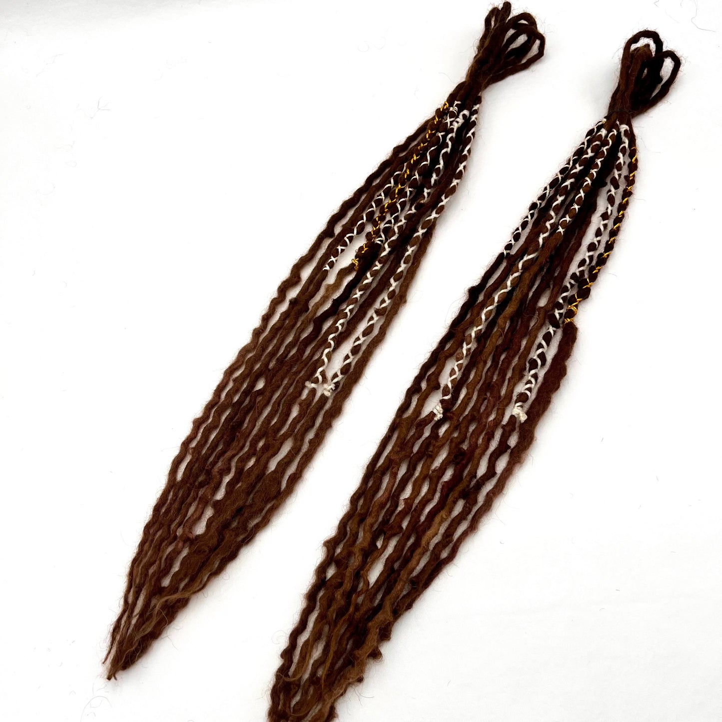 Mini Accent - Medium/Dark Warm Brown - Girl On The Moon Dreadlocks