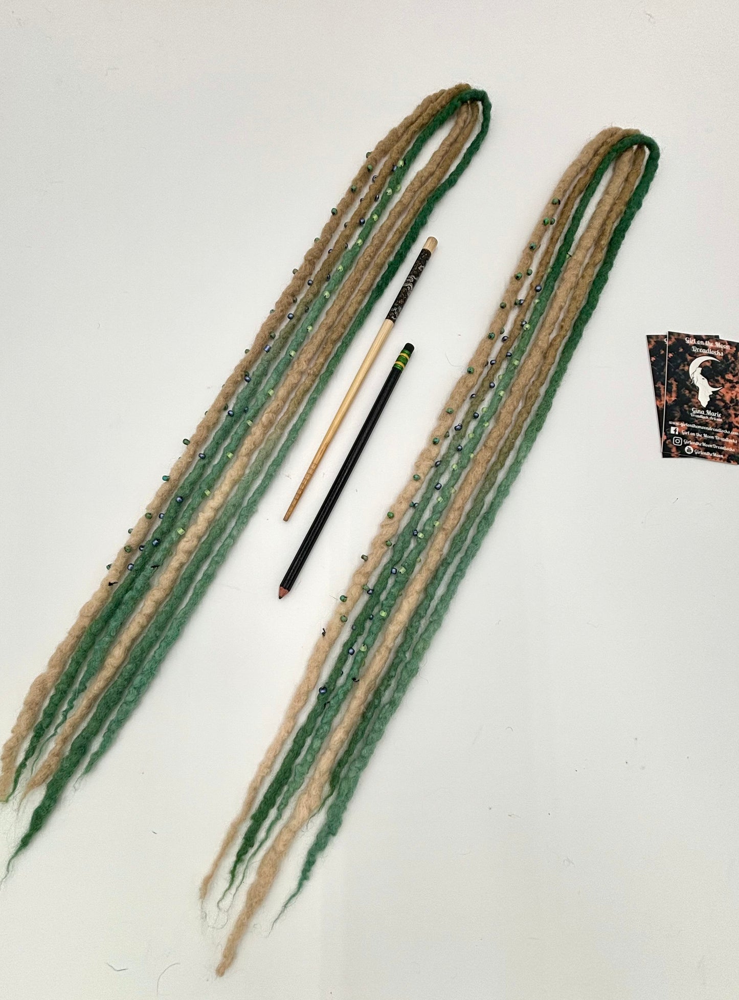 Pisces Bubble Locs - Girl On The Moon Dreadlocks