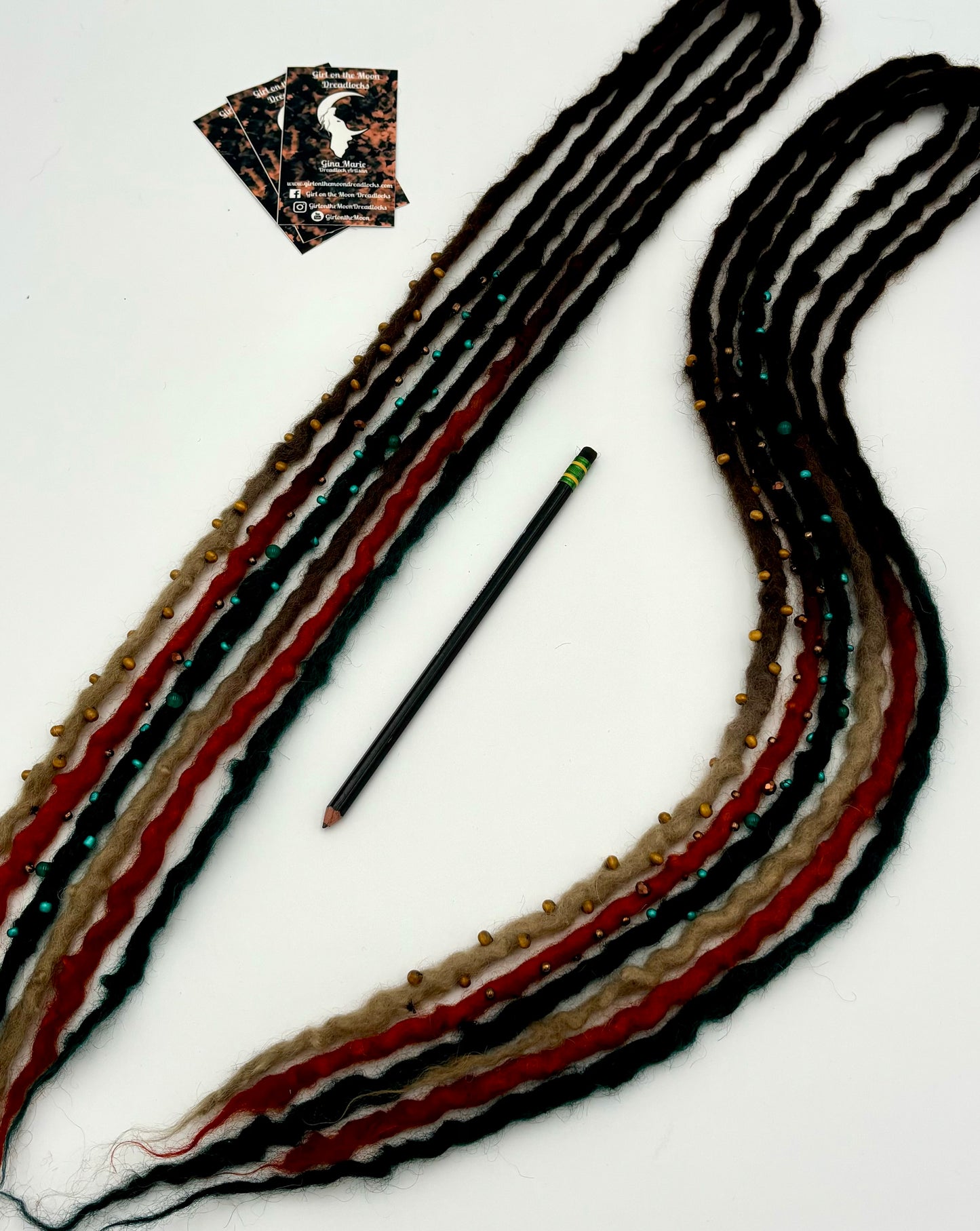 Harvest Moon - Bubble Locs - Girl On The Moon Dreadlocks