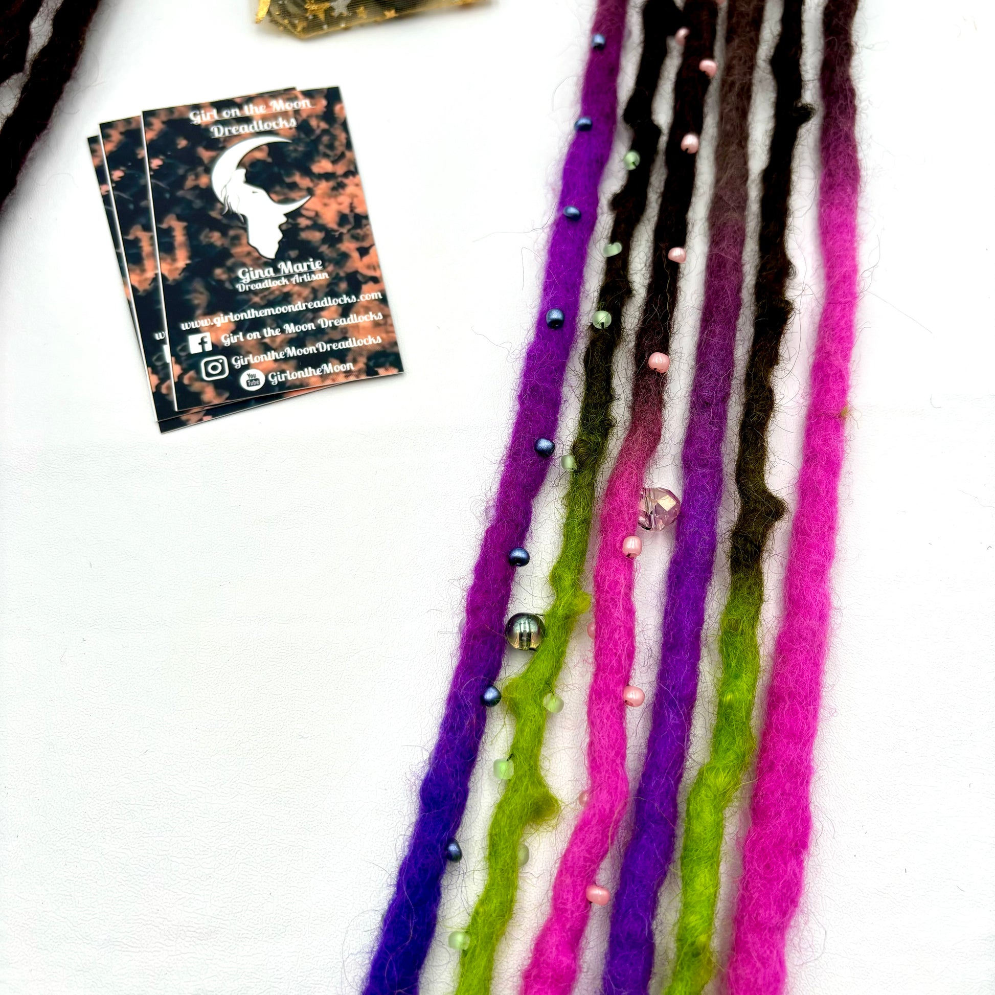 Trick-or-Treat - Bubble Locs - Girl On The Moon Dreadlocks
