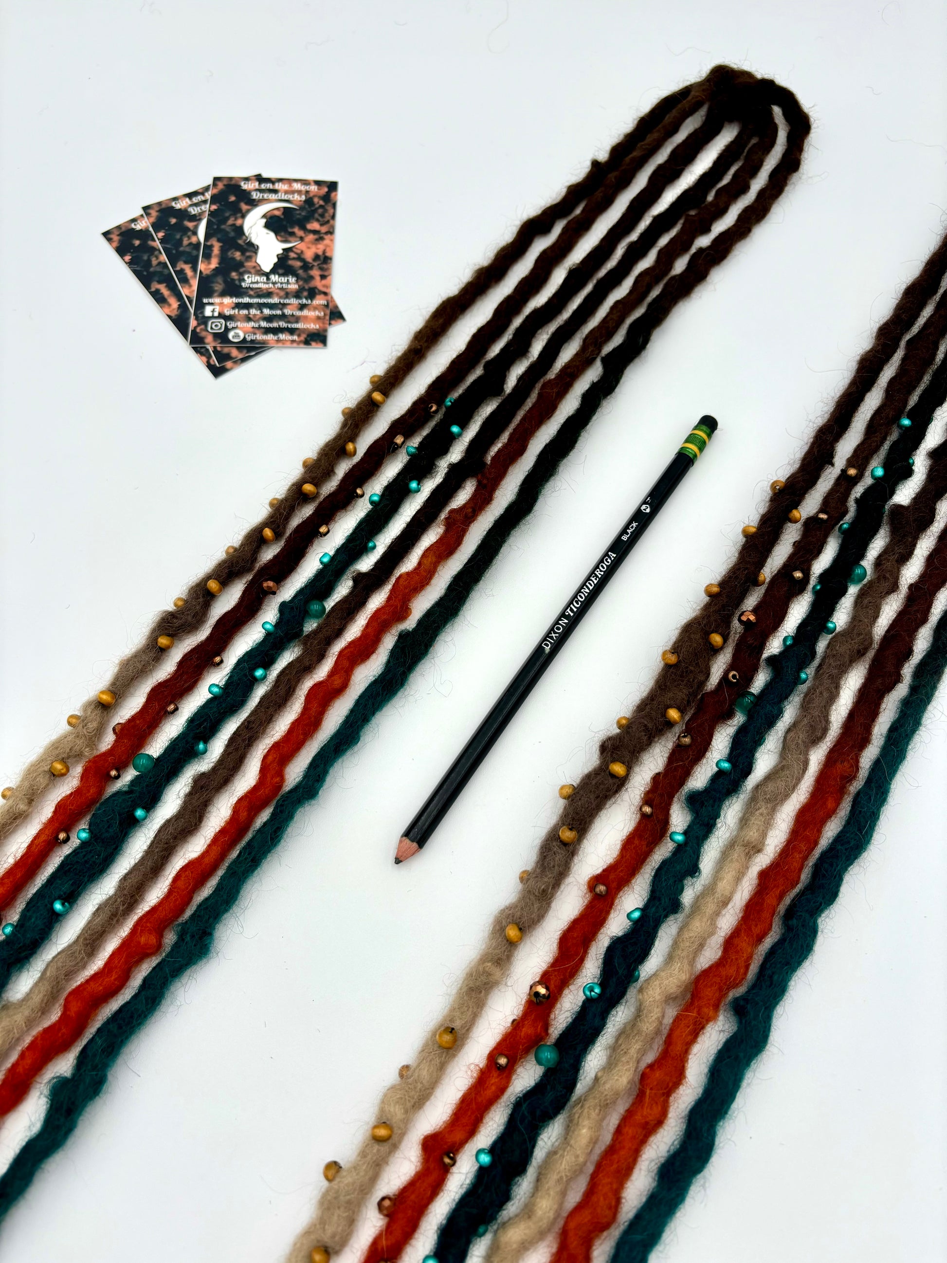 Harvest Moon - Bubble Locs - Girl On The Moon Dreadlocks