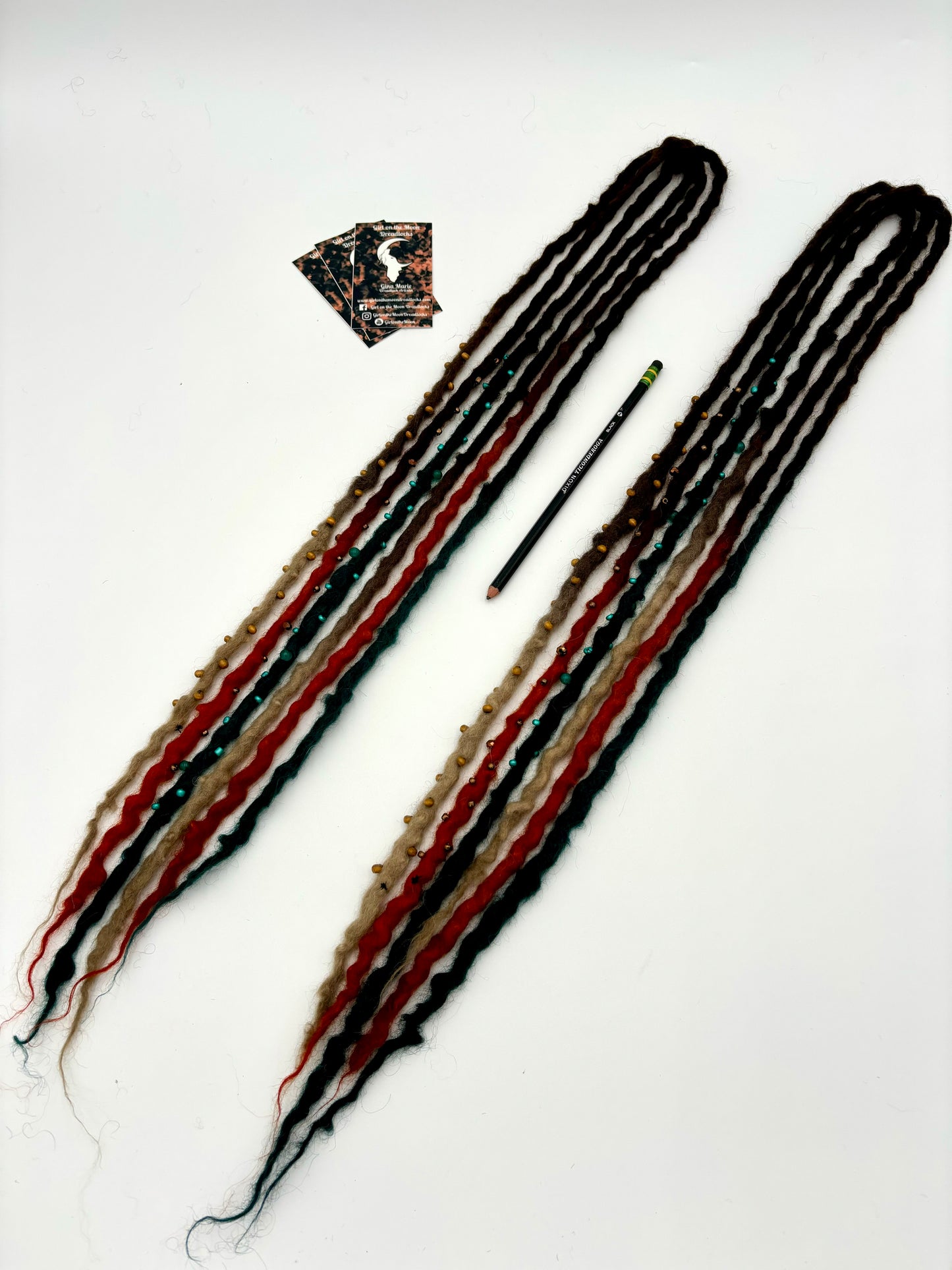 Harvest Moon - Bubble Locs - Girl On The Moon Dreadlocks