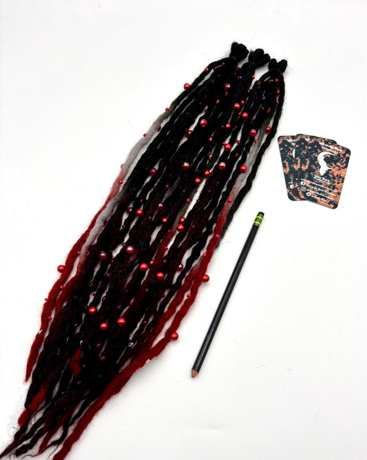 Smokey Flames Bubble Locs