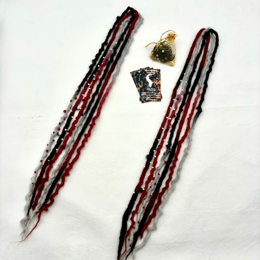 Harleen Quinzel - Bubble Locs - Girl On The Moon Dreadlocks