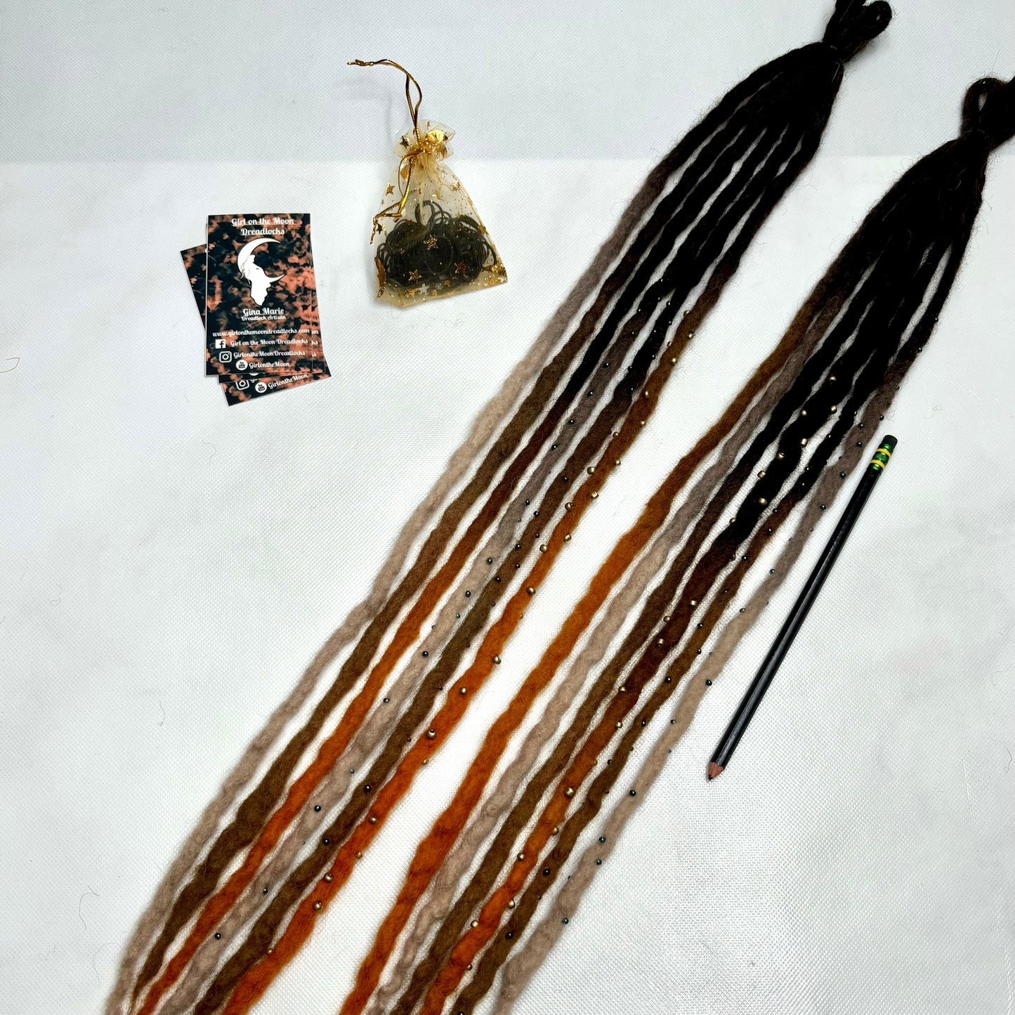 Swampy Forest - Bubble Locs - Girl On The Moon Dreadlocks