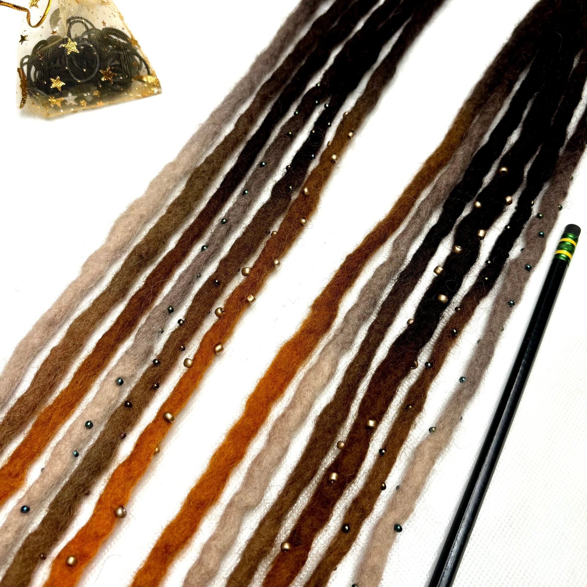 Swampy Forest - Bubble Locs - Girl On The Moon Dreadlocks