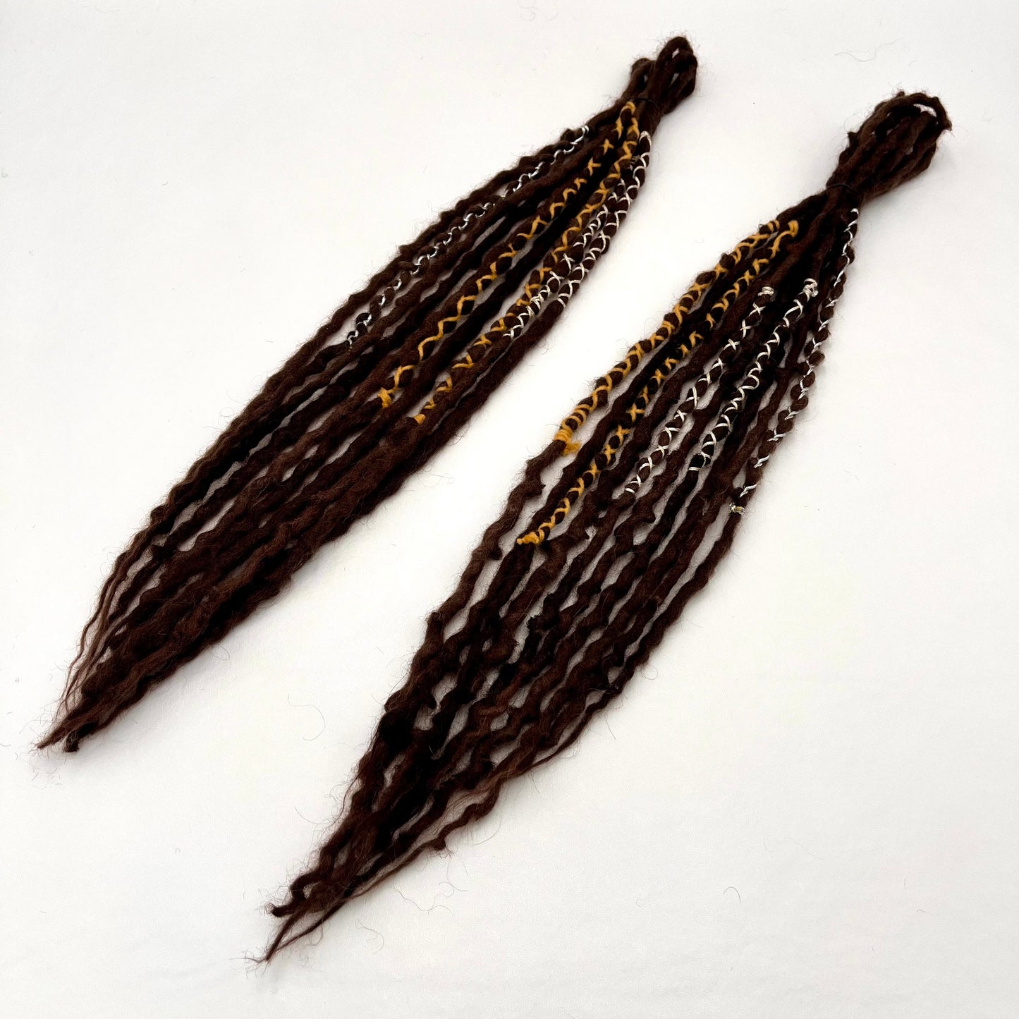 Mini Accent - Medium/Dark Mixed Ash Brown - Girl On The Moon Dreadlocks