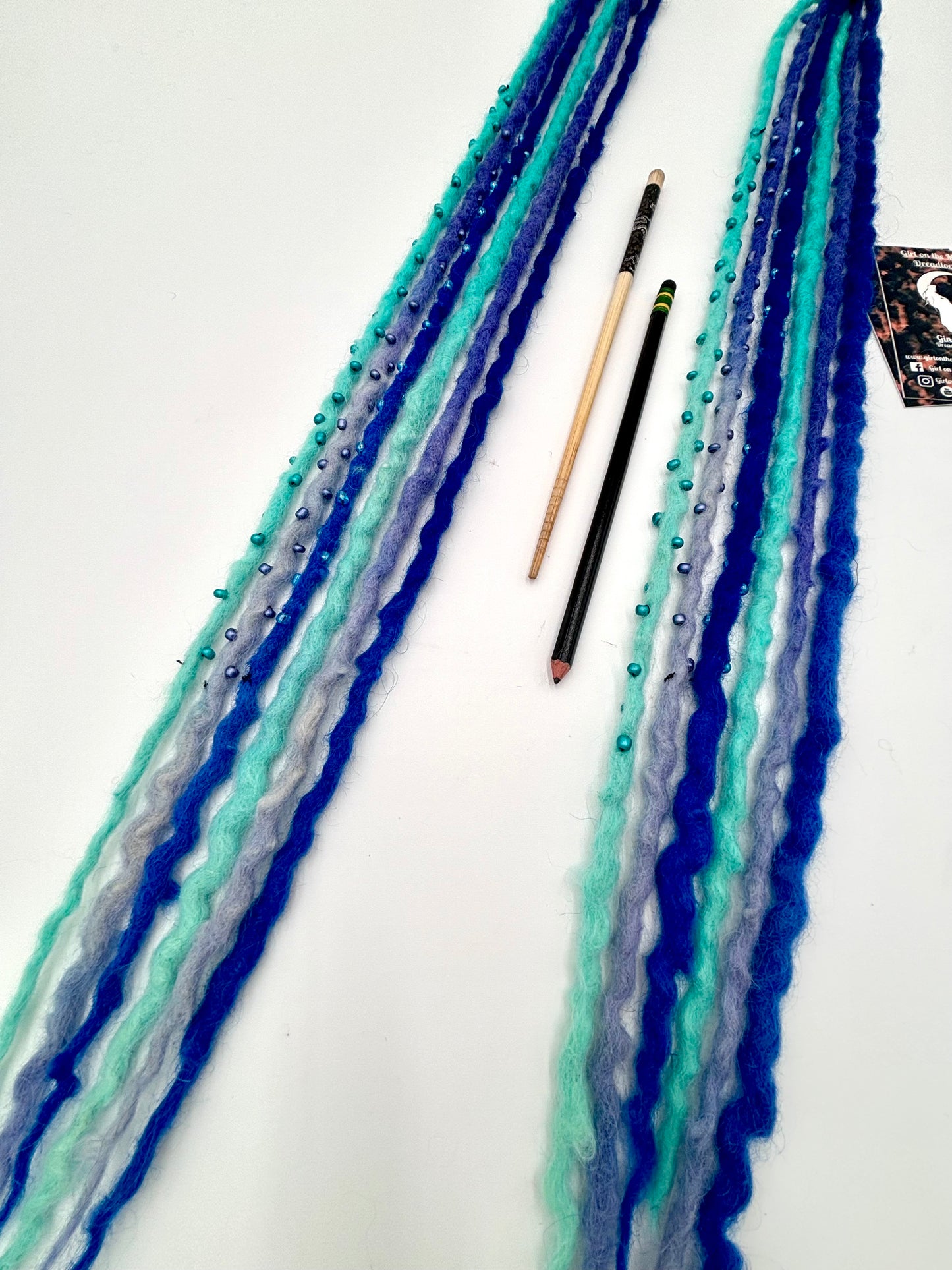 Aquarius Bubble Locs - Girl On The Moon Dreadlocks