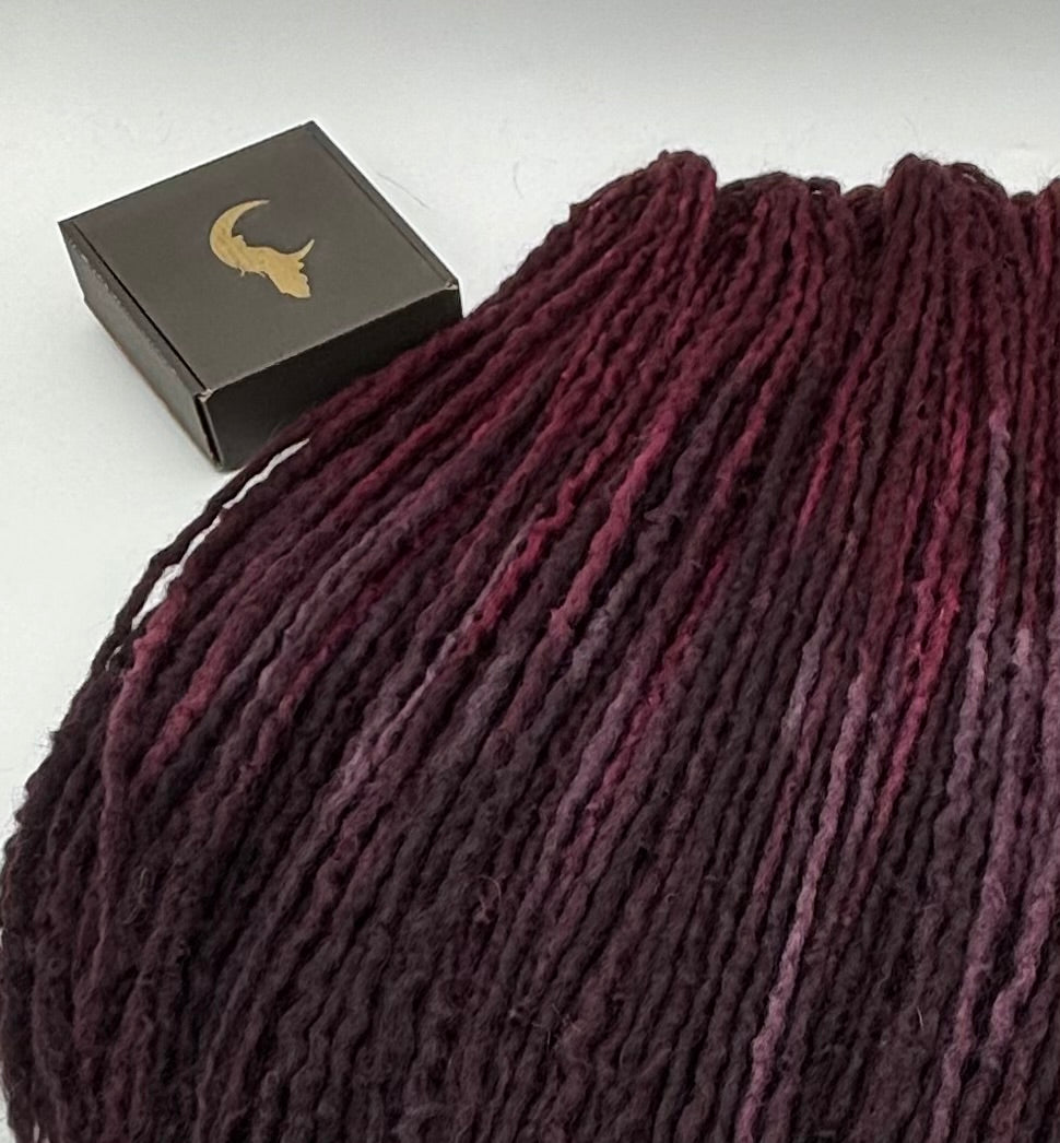 Auburn/Burgundy to Plum/Black
