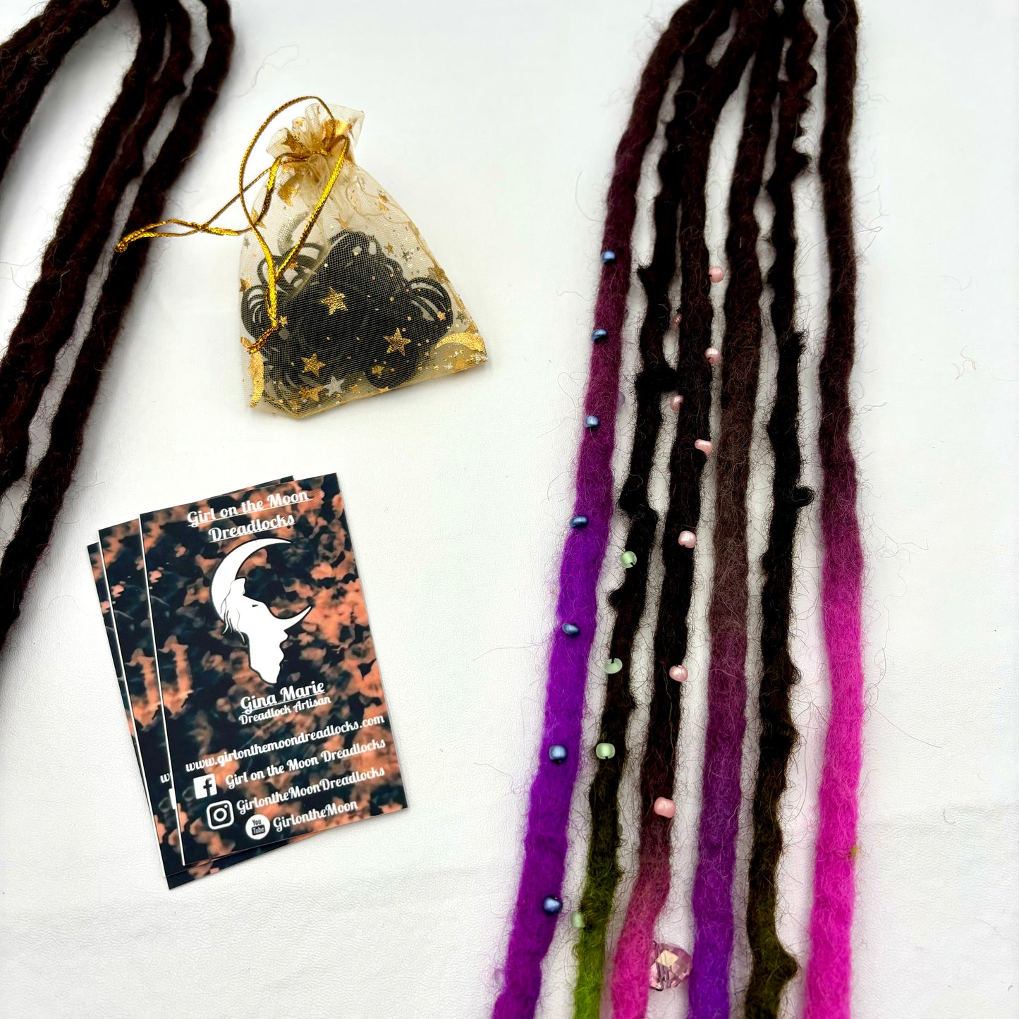 Trick-or-Treat - Bubble Locs - Girl On The Moon Dreadlocks