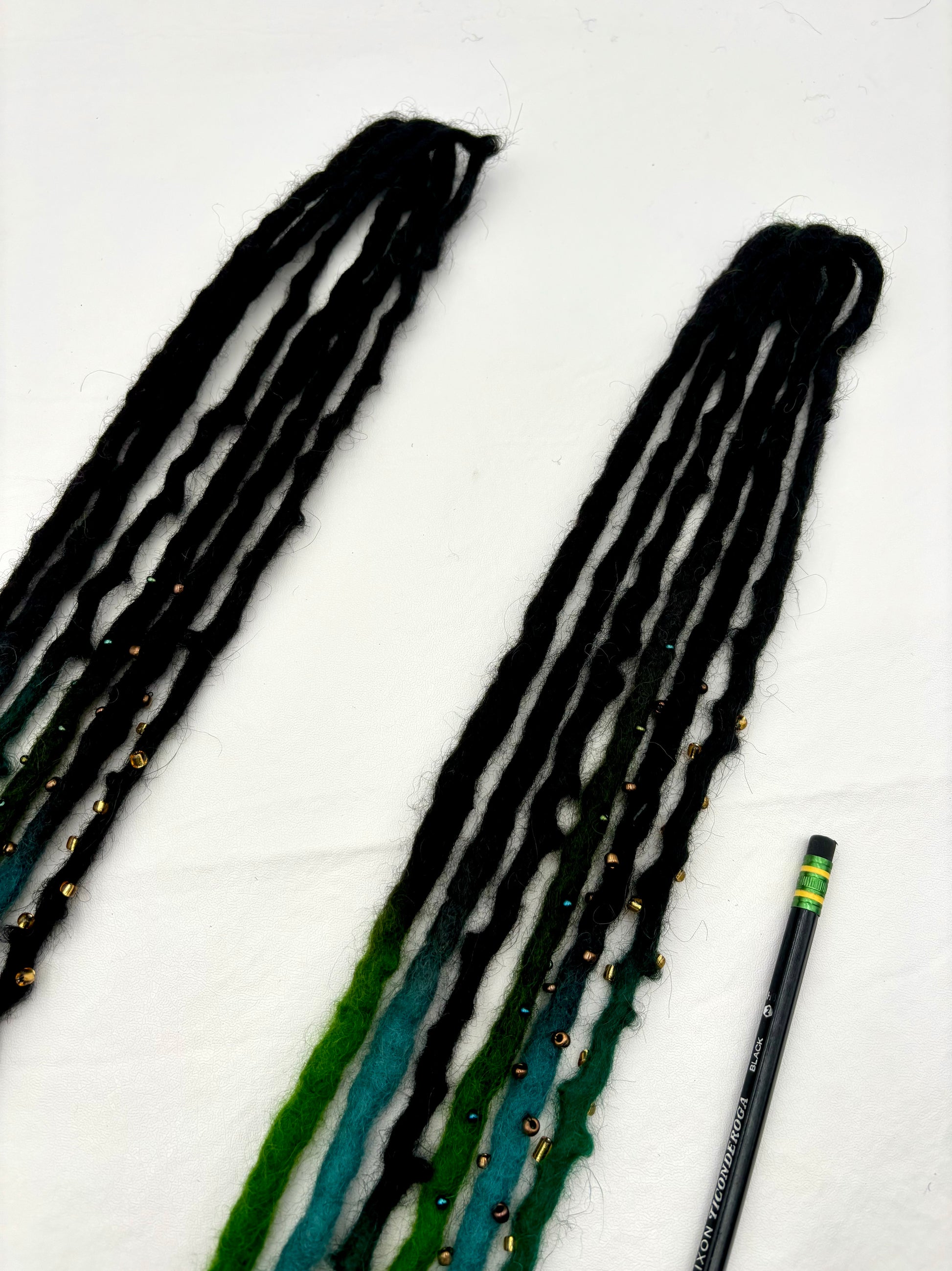 Crocodile Tears - Bubble Locs - Girl On The Moon Dreadlocks