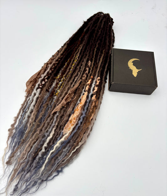 Dark Brown to White/Gray Designers Choice